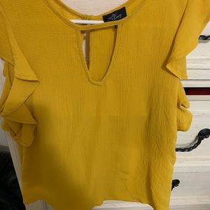 Size medium mustard shirt